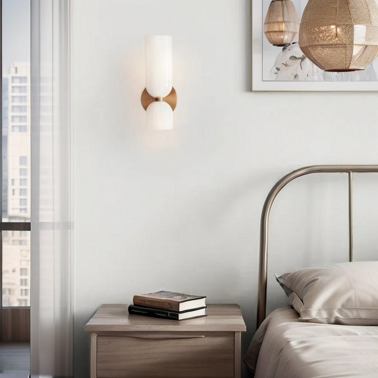 VerreTandem™ – Éclairage Mural Moderne et Créatif