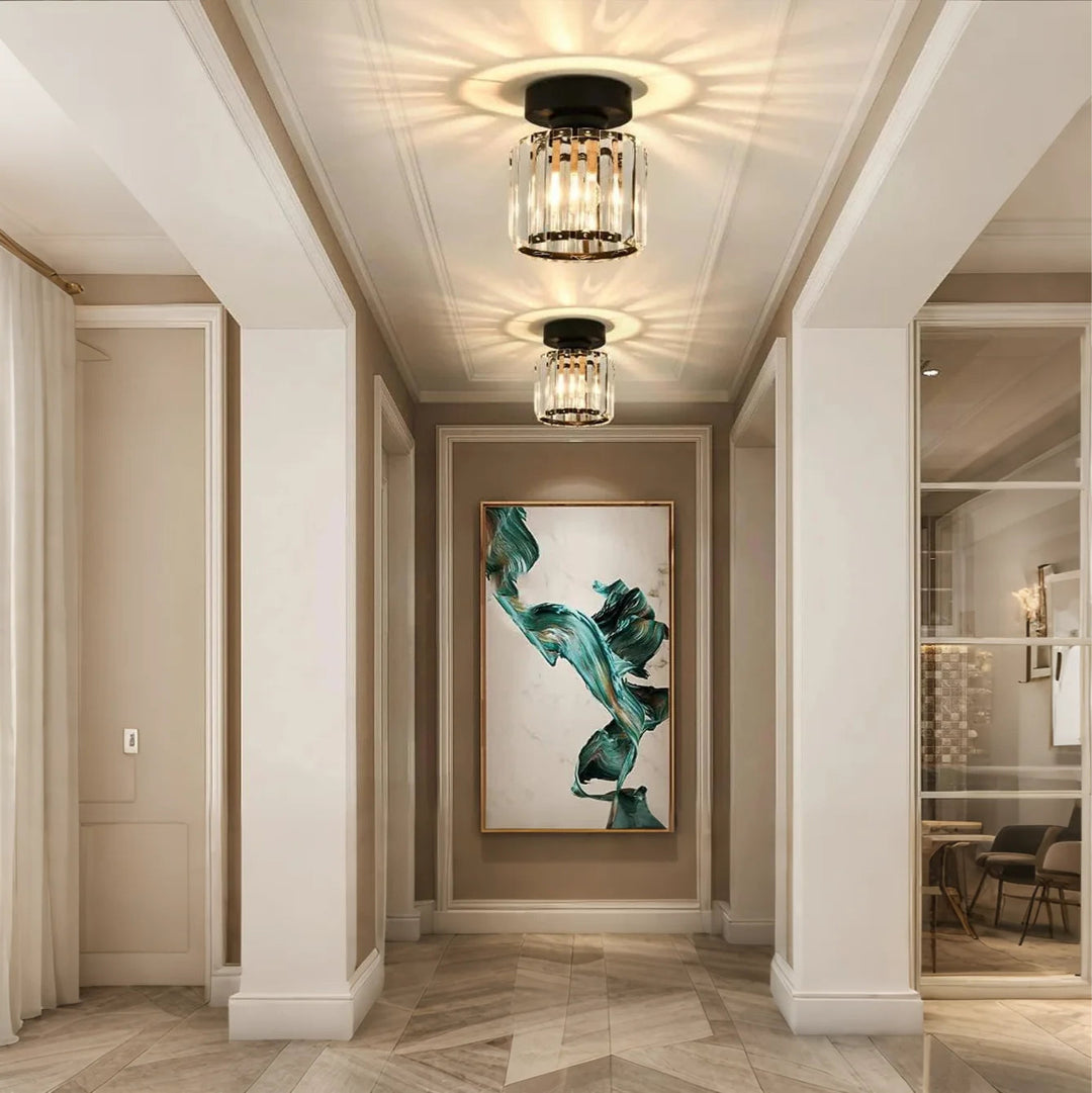 ÉclatBoréal™ – Luminaire de Plafond en Cristal Moderne Nordique