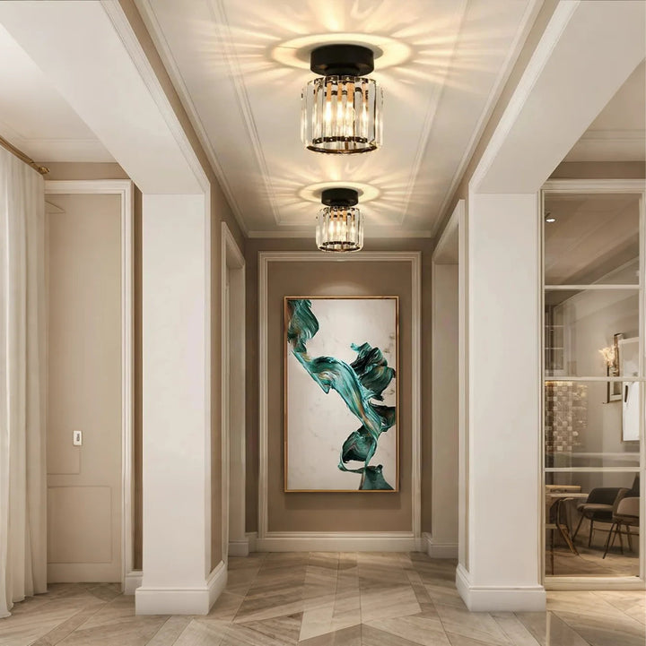 ÉclatBoréal™ – Luminaire de Plafond en Cristal Moderne Nordique
