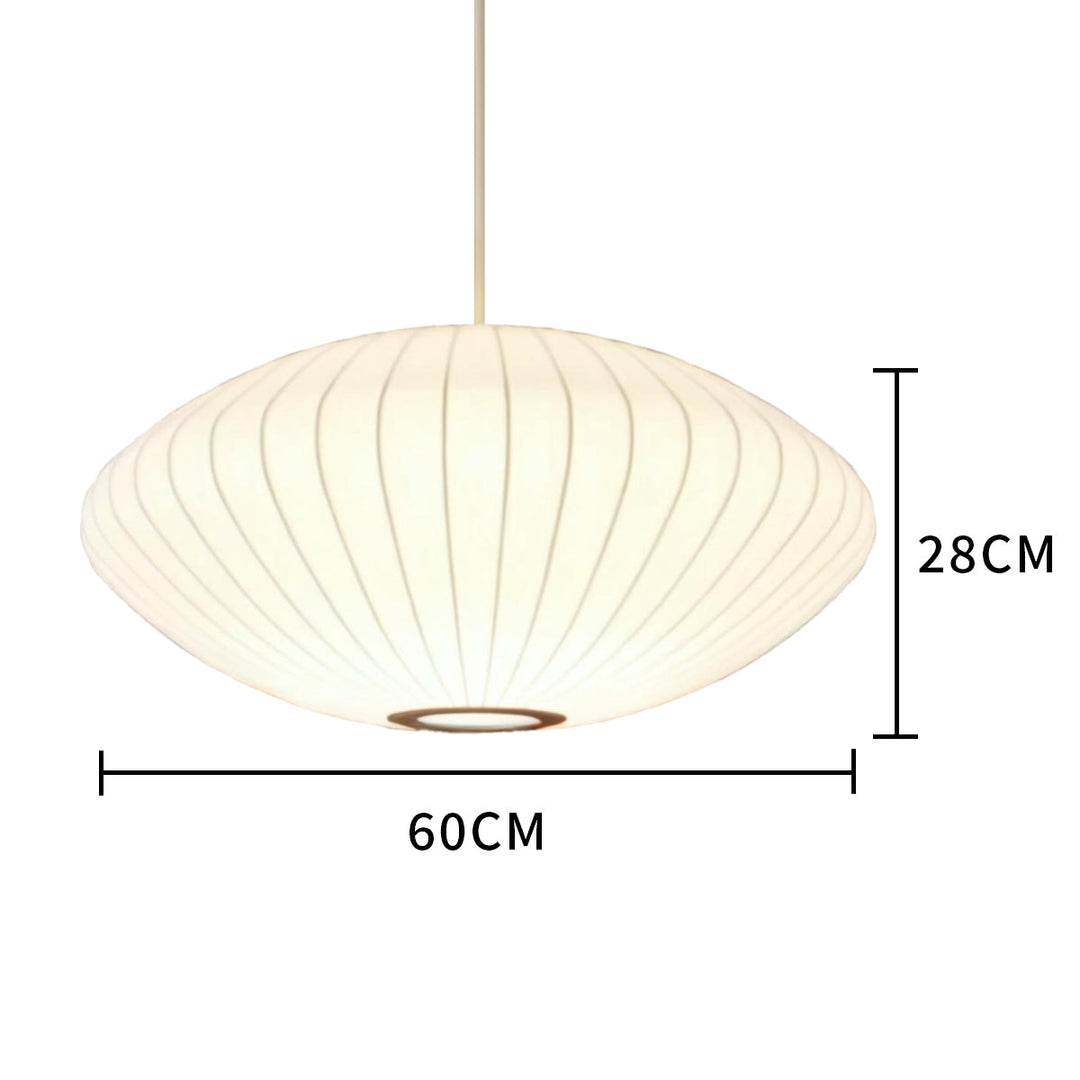 ÉclatNordic™ – Lustre Tissu Doux au Design Épuré