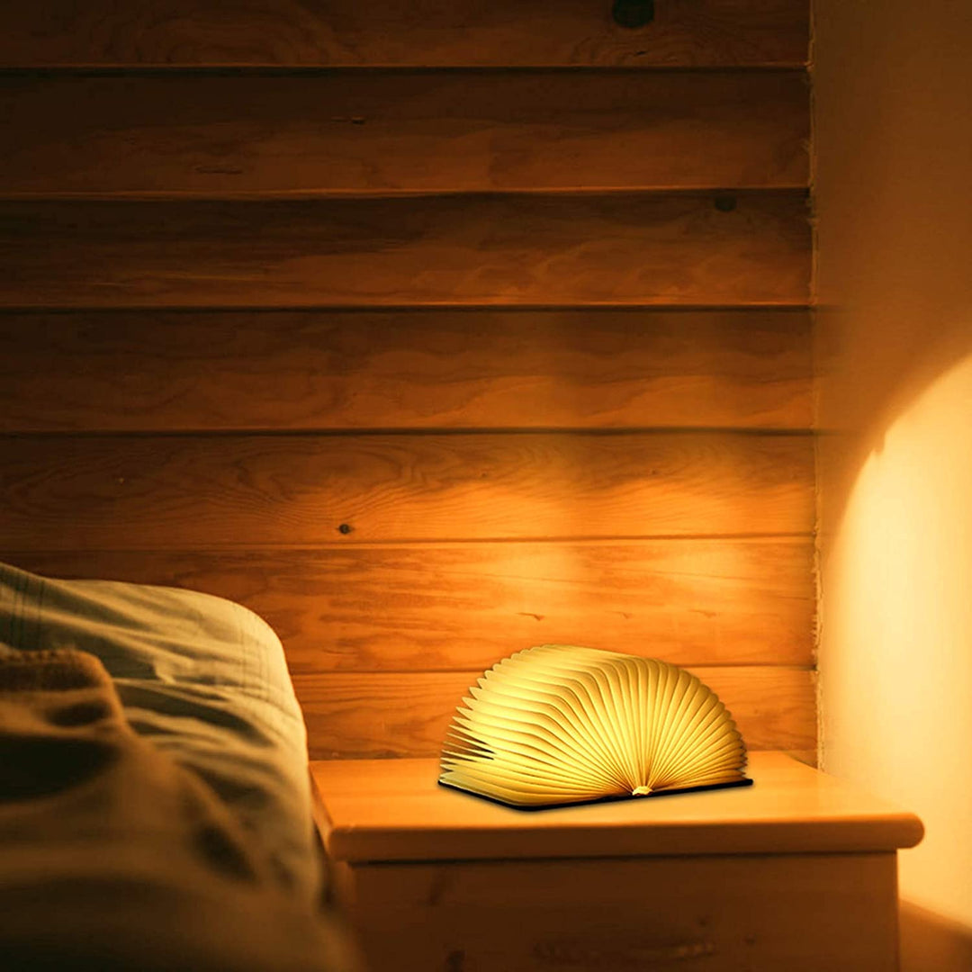 LumiLivre™ – Lampe Livre Pliable à 360° avec LED