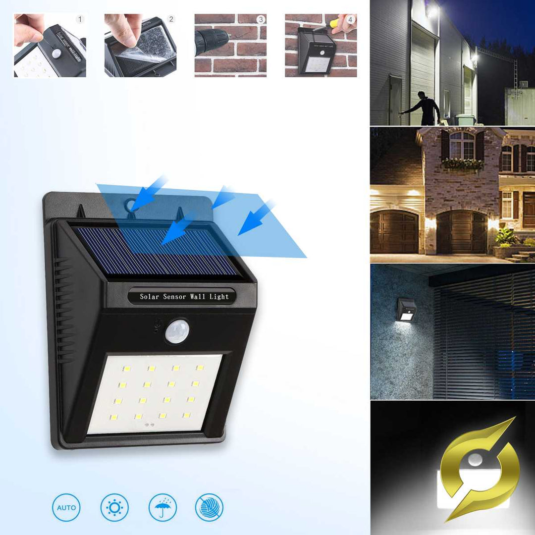 MotionGlow™ – Veille Solaire Détecteur Intégré