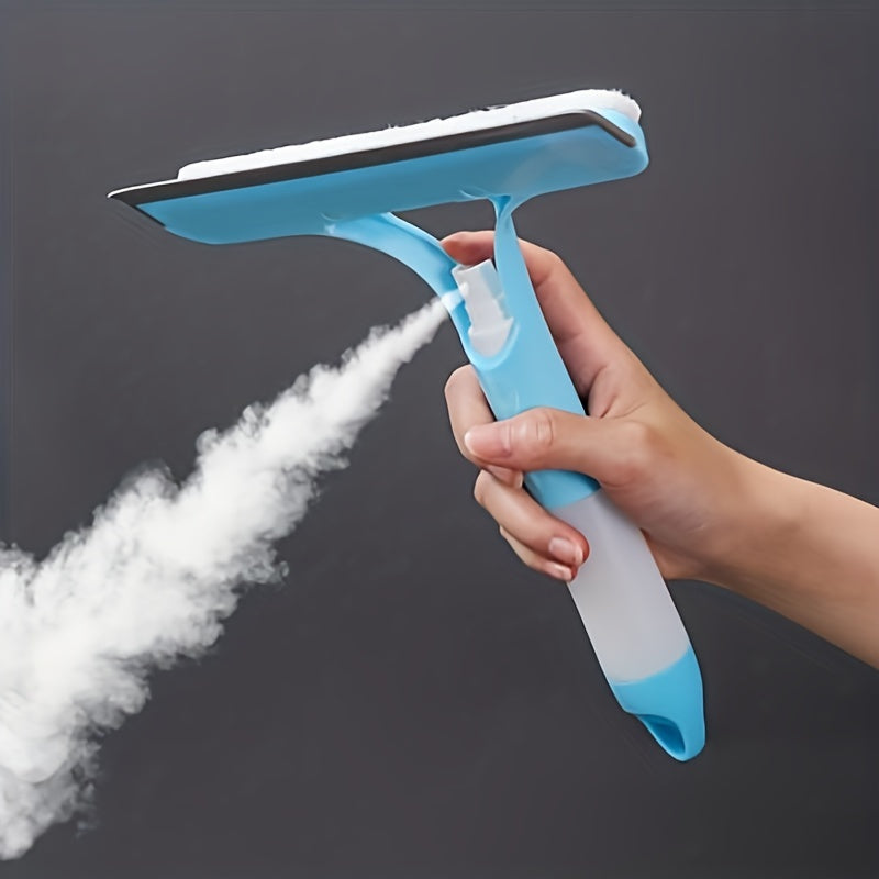 ClearSweep™ – Outil 3-en-1 de Nettoyage de Vitres avec Pulvérisateur