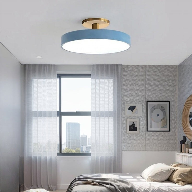 ScandiLumi™ – Luminaire Affleurant Rond et Épuré