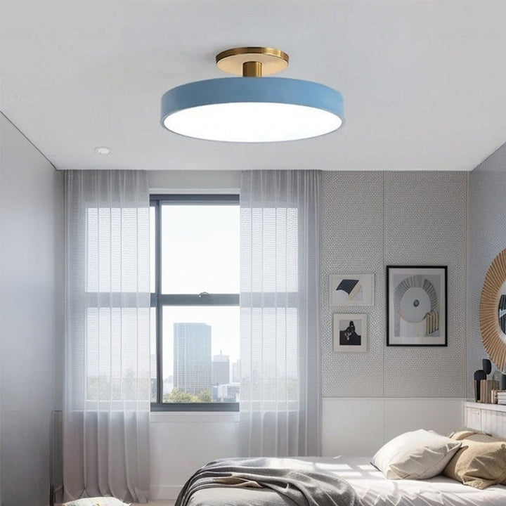 ScandiLumi™ – Luminaire Affleurant Rond et Épuré