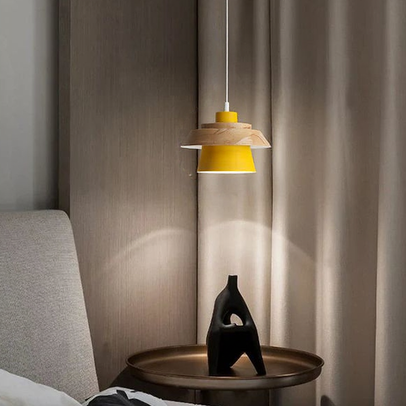 BoisChic™ – Suspension Élégante en Bois Naturel