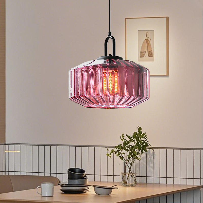 GlassiLign™ – Éclairage Nordique Moderne en Verre Rayé