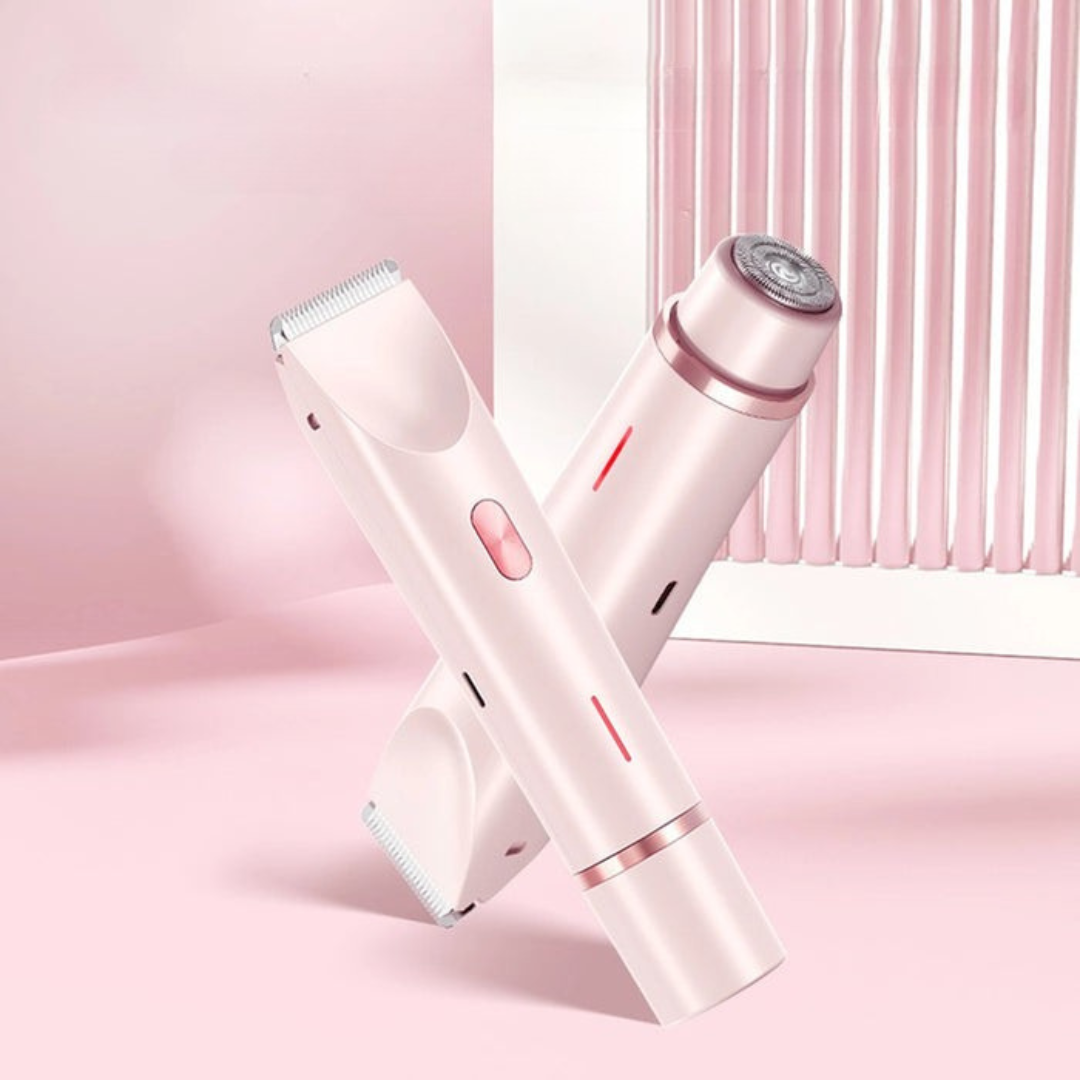 DouceLisse™ 2-en-1 – Épilateur Féminin Sans Douleur & Nomade