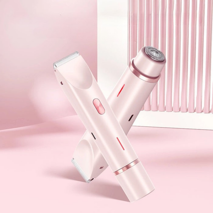 DouceLisse™ 2-en-1 – Épilateur Féminin Sans Douleur & Nomade