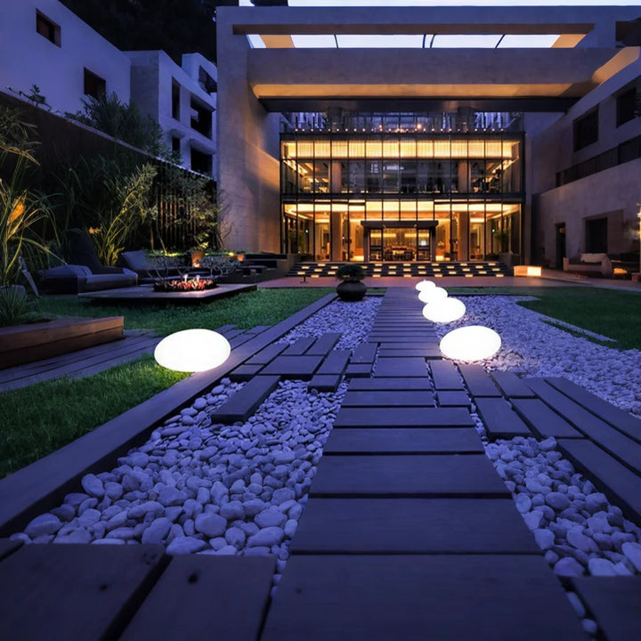 CobbleLux™ – Éclairage Solaire Design Pavé Moderne