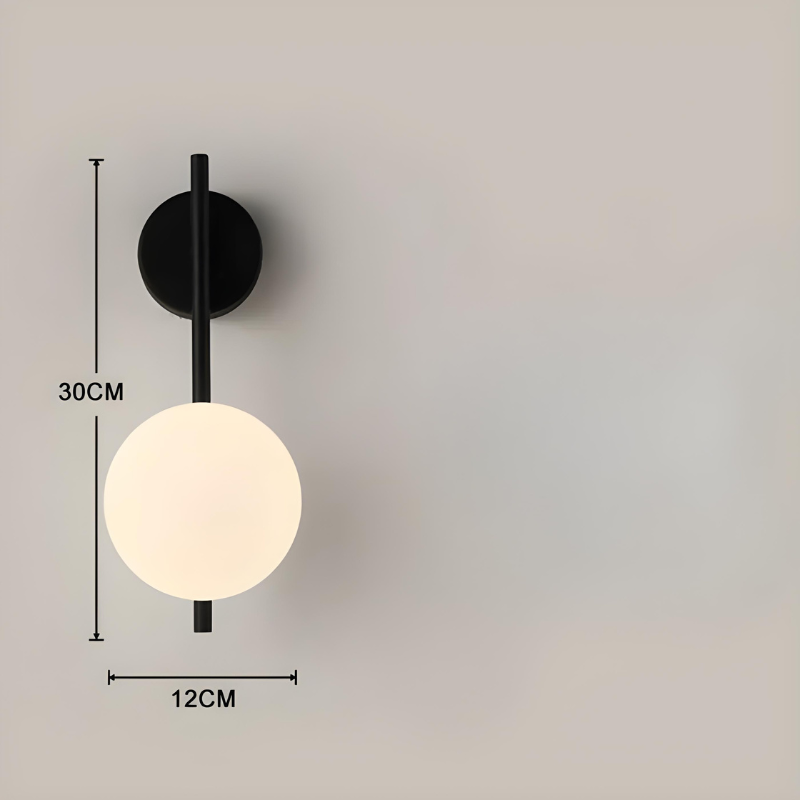 GlowSphere™ – Éclairage Mural Moderne en Forme de Boule