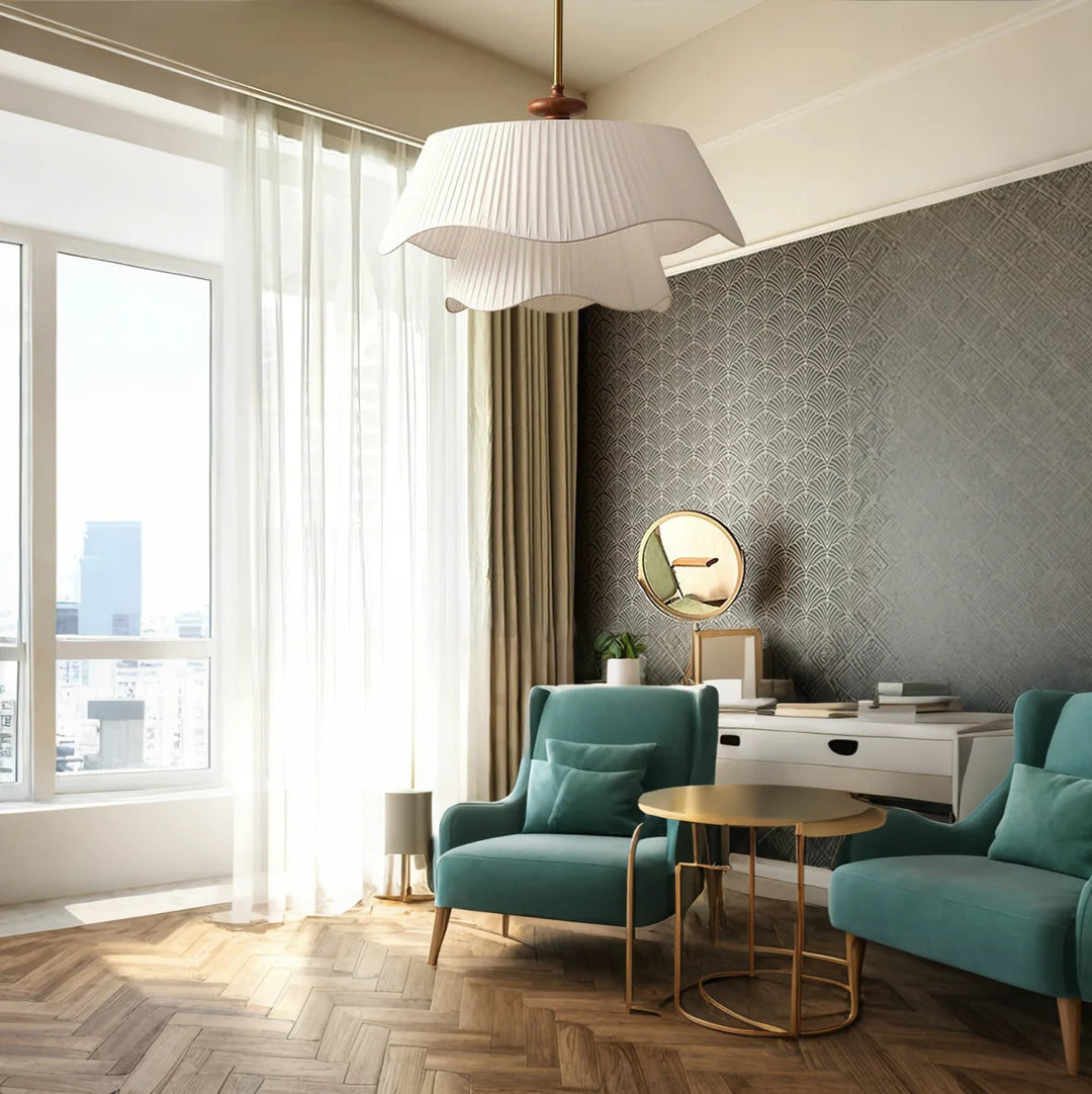 BiLumière™ – Suspension Design à Deux Couches Superposées