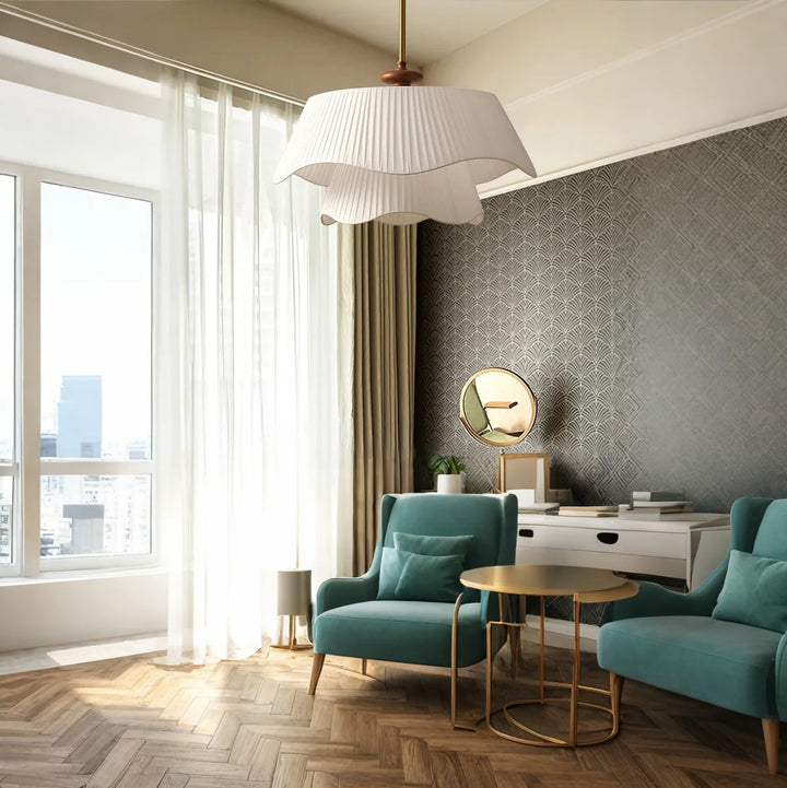 BiLumière™ – Suspension Design à Deux Couches Superposées