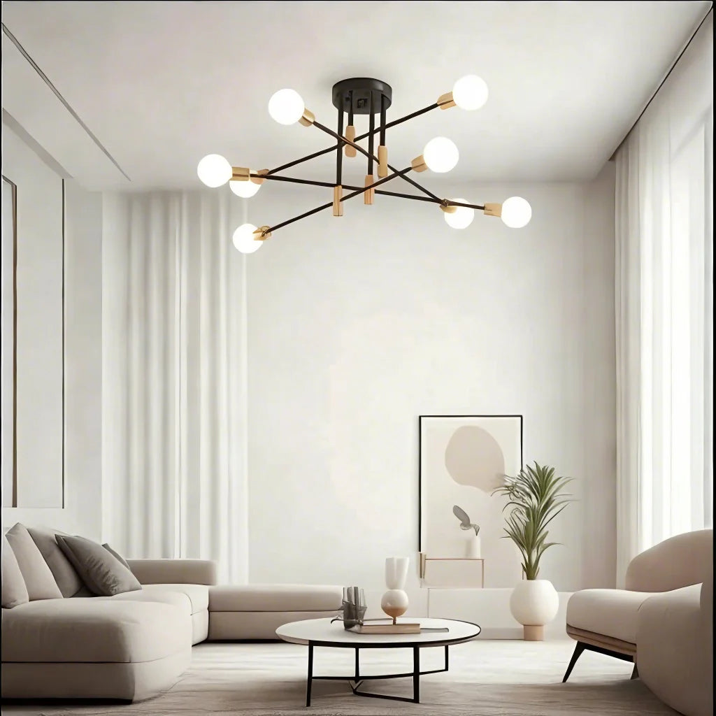ÉclatPur™ – Lampe de Plafond LED au Design Épuré