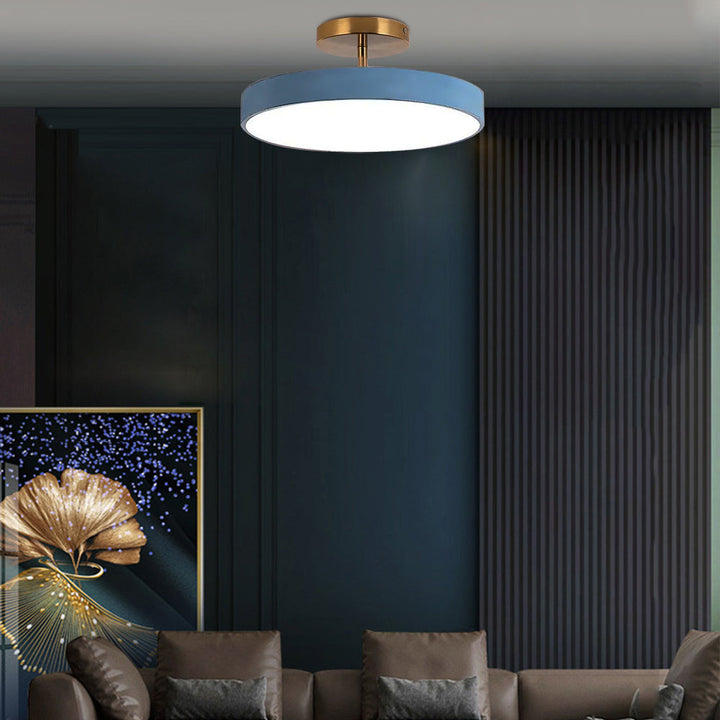 ScandiLumi™ – Luminaire Affleurant Rond et Épuré