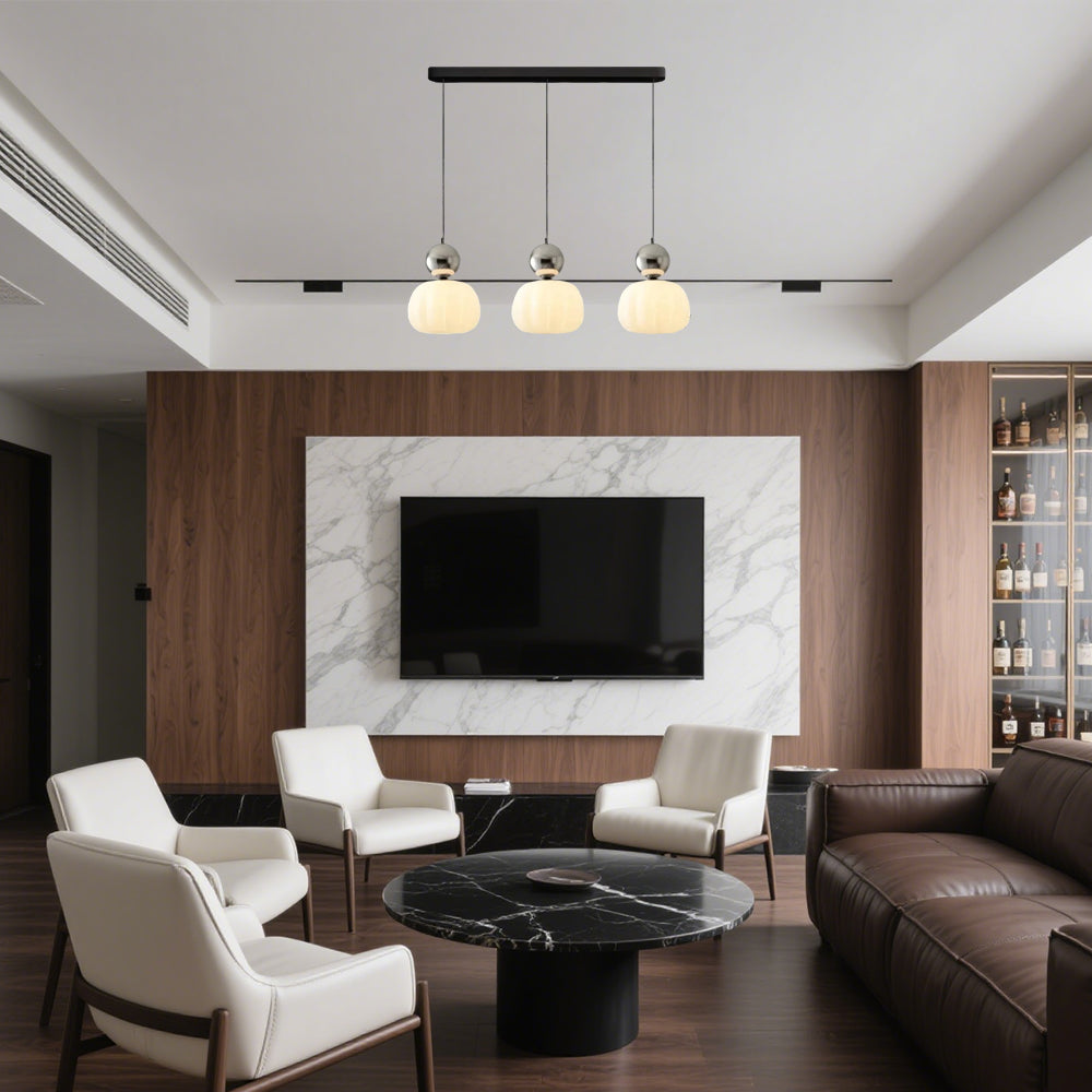 LumiCrème™ – Suspension Douce Inspirée de l’Art Déco