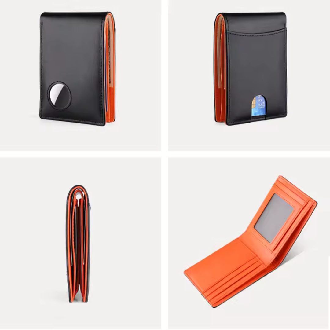 SlimTrack™ – Design Élégant & Protection AirTag Intégrée