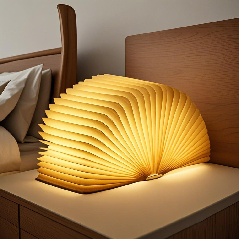 LumiLivre™ – Lampe Livre Pliable à 360° avec LED