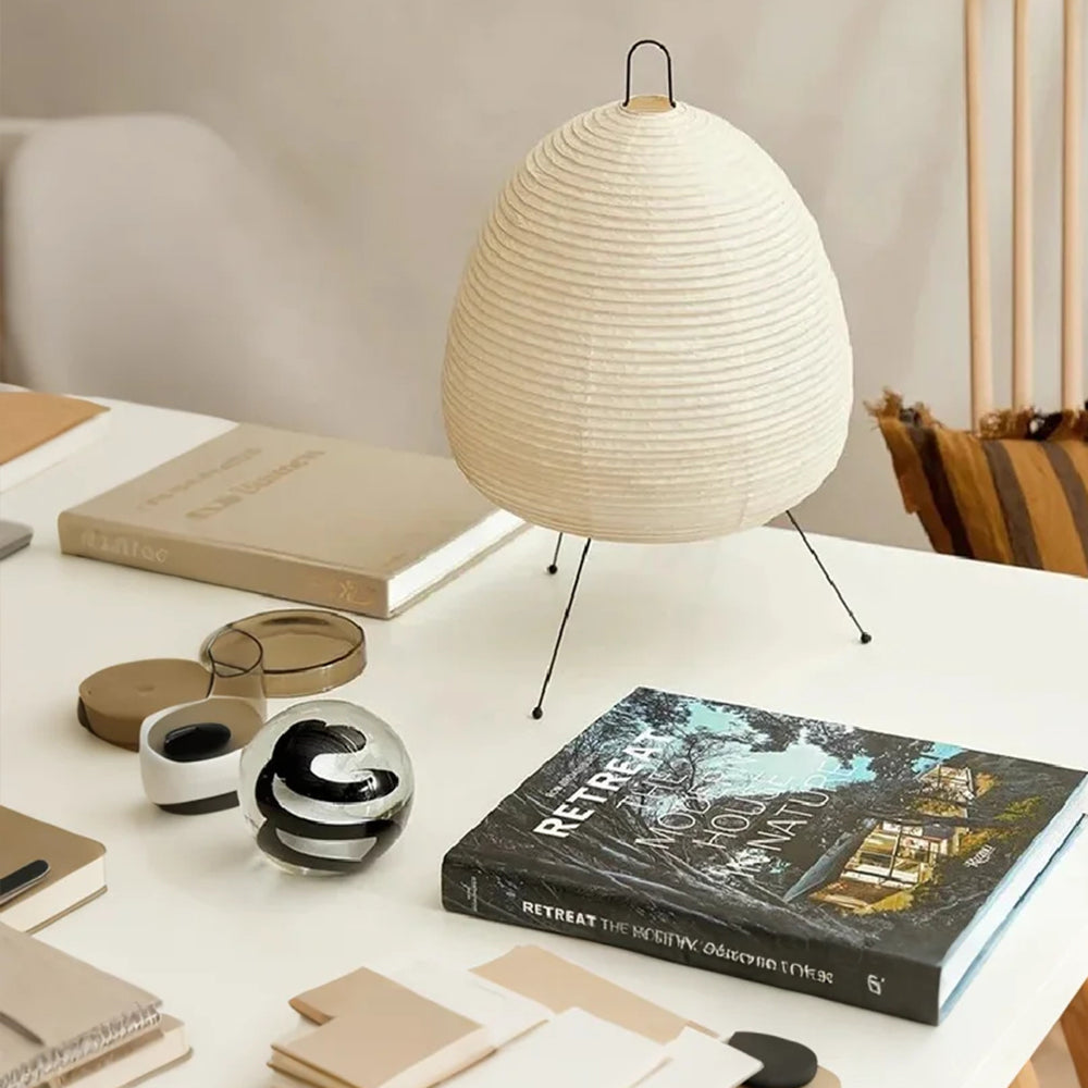 ÉclatRiz™ – Lampe de Table au Style Minimaliste et Raffiné