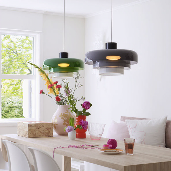Clairéa™ – Lampes Suspendues en Verre Créatif