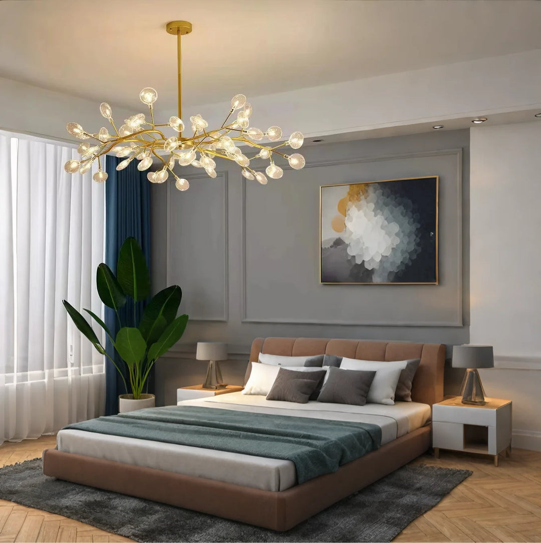 BrancheLumi™ – Lustre Créatif en Acrylique pour Salon