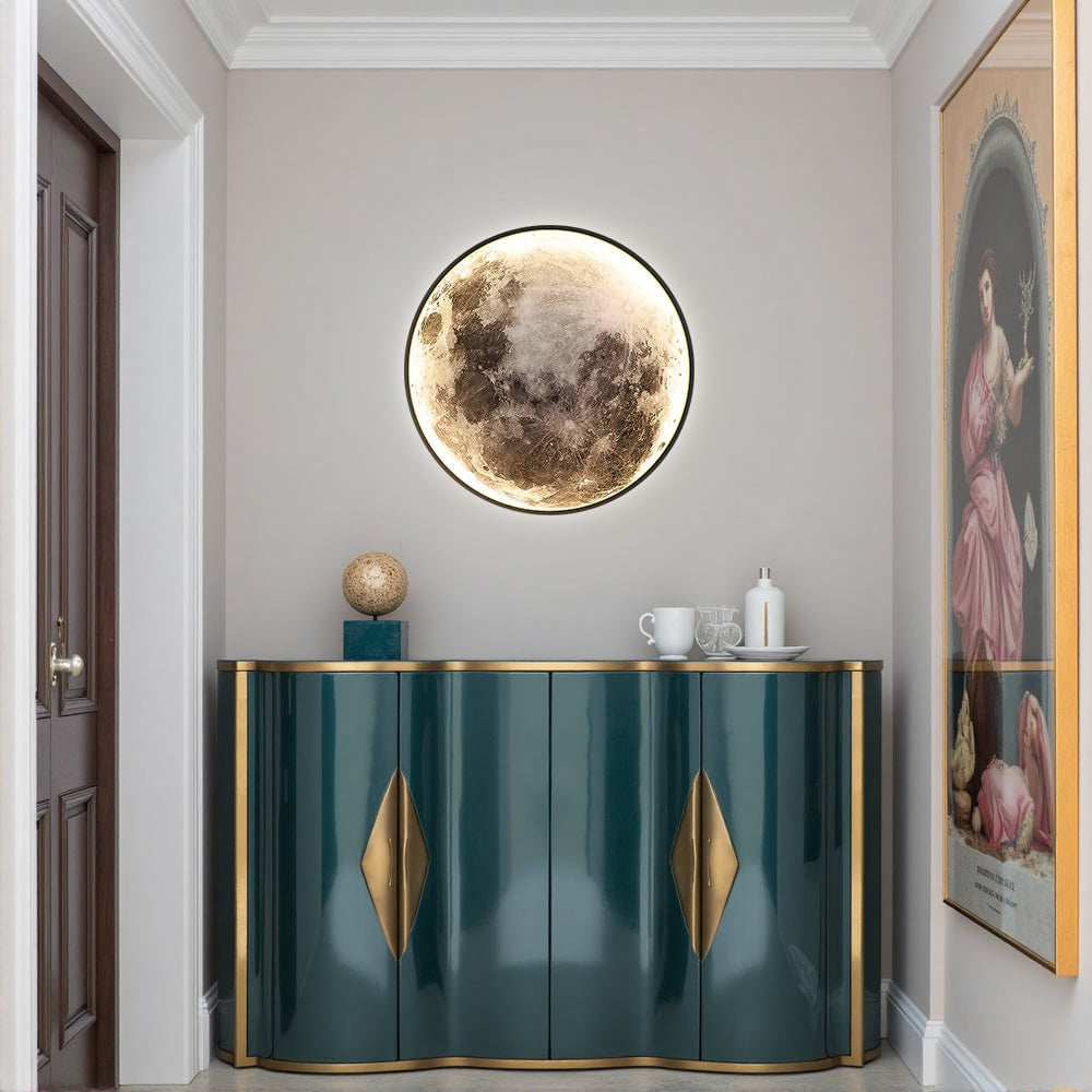 MoonAura™ – Lampe Murale Élégante Forme de Lune