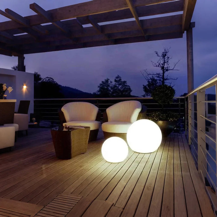 OrbiLume™ – Bulle de Lumière Solaire pour Extérieur