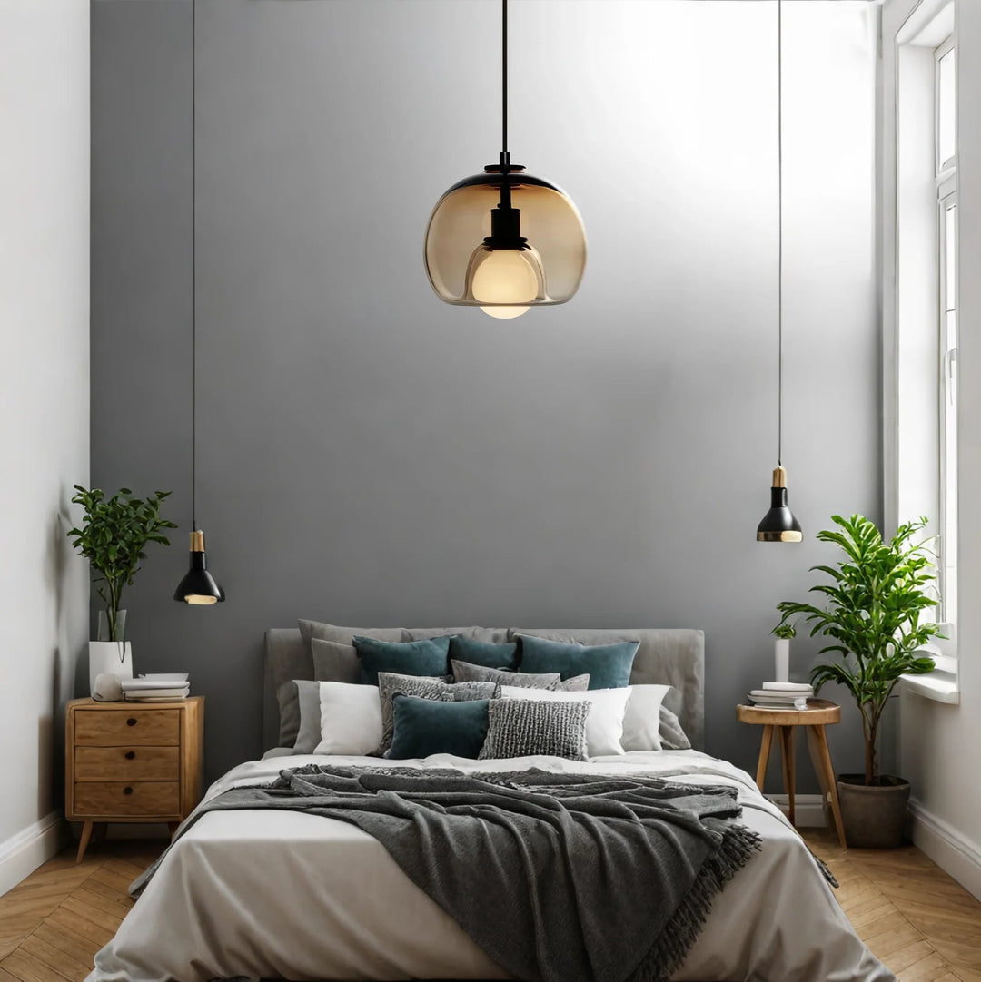 Clairéa™ – Lampe Suspendue Raffinée en Verre