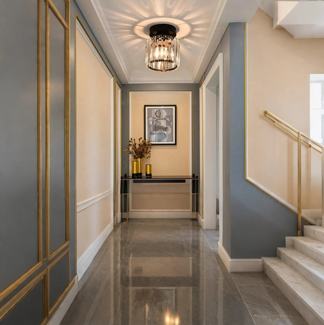 ÉclatBoréal™ – Luminaire de Plafond en Cristal Moderne Nordique