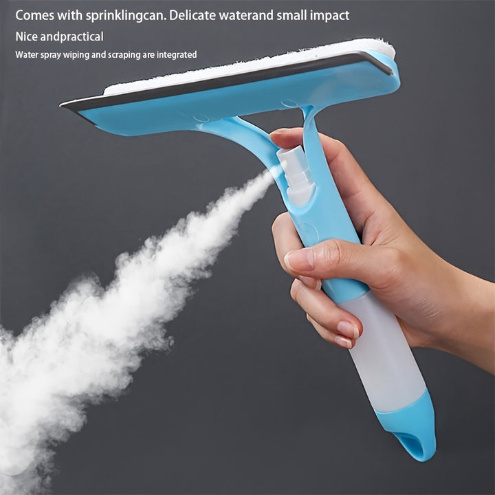ClearSweep™ – Outil 3-en-1 de Nettoyage de Vitres avec Pulvérisateur