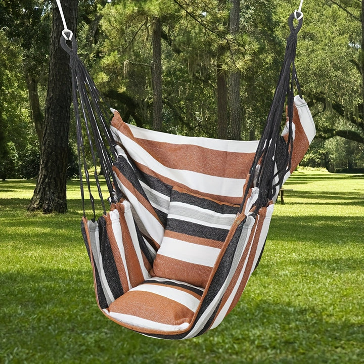HamacLounge™ – Chaise Hamac en Tissu Résistant sans Coussin