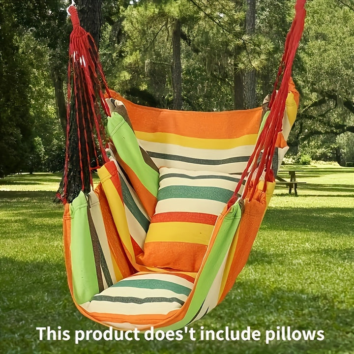 HamacLounge™ – Chaise Hamac en Tissu Résistant sans Coussin