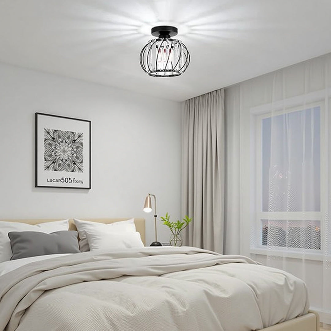 VerriLume™ – Suspension Moderne en Verre Façon Lanterne