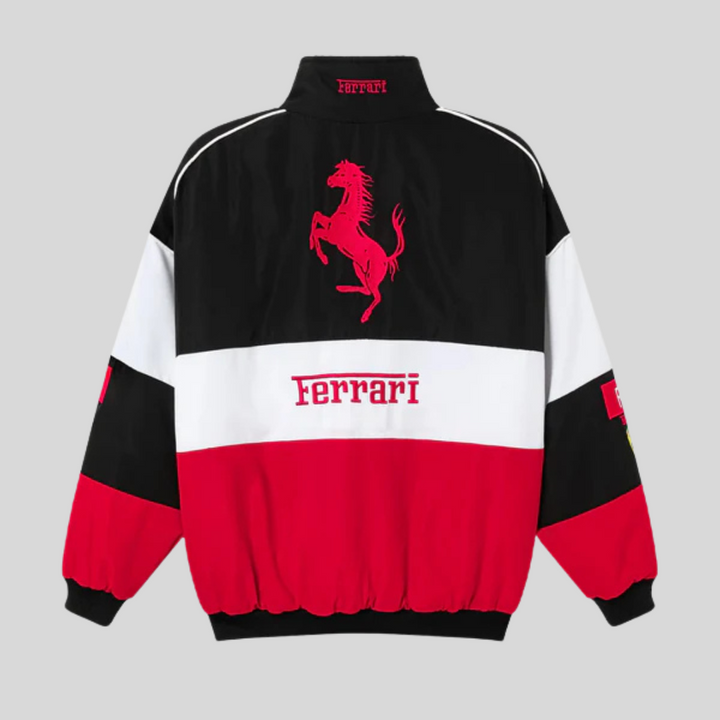 ScuderiaRetro™ – Veste Racing Classique Ferrari Style Années 90