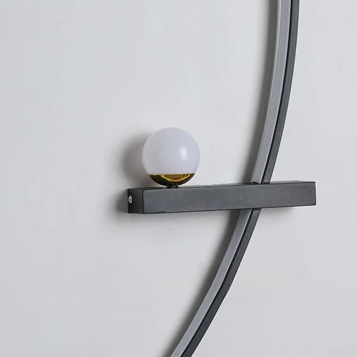 CercleLumi™ – Applique Contemporaine en Arc Lumineux