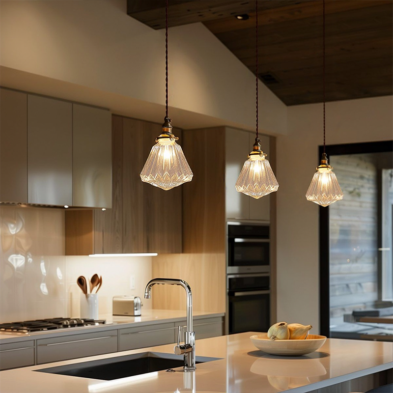 NordéaLux™ – Suspension Design en Verre Cristallin