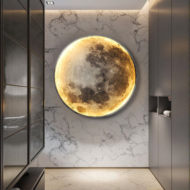 MoonAura™ – Lampe Murale Élégante Forme de Lune