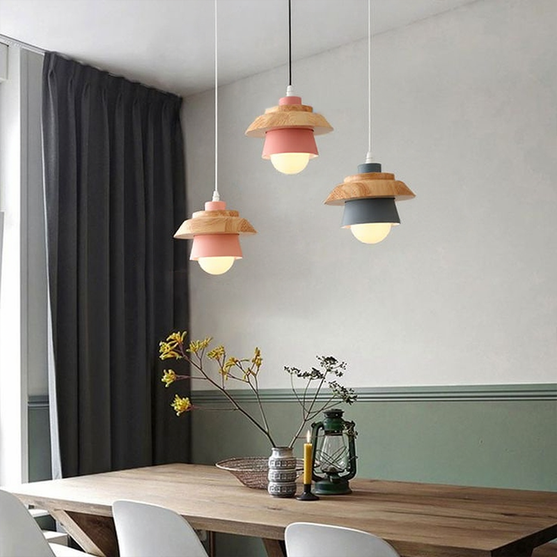 BoisChic™ – Suspension Élégante en Bois Naturel