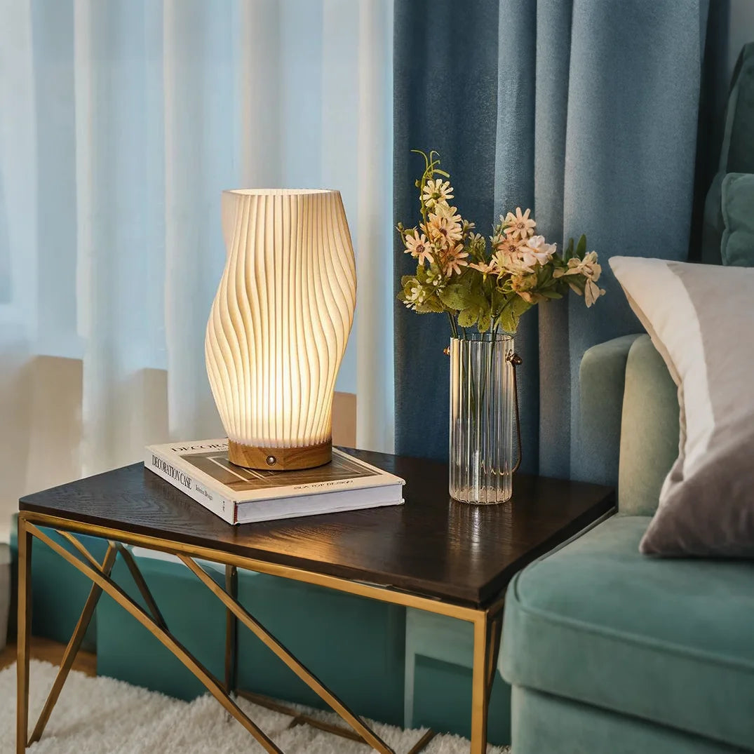 RayonNuit™ – Lampe de Nuit Élégante à Motif Spirale