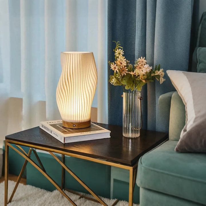 RayonNuit™ – Lampe de Nuit Élégante à Motif Spirale