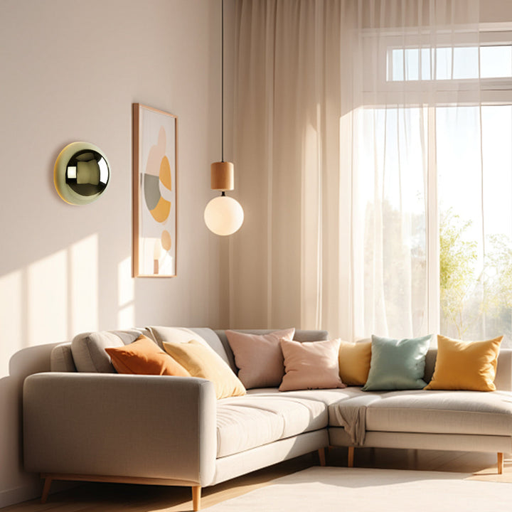 NordLumi™ – Applique Murale Ronde LED au Style Nordique