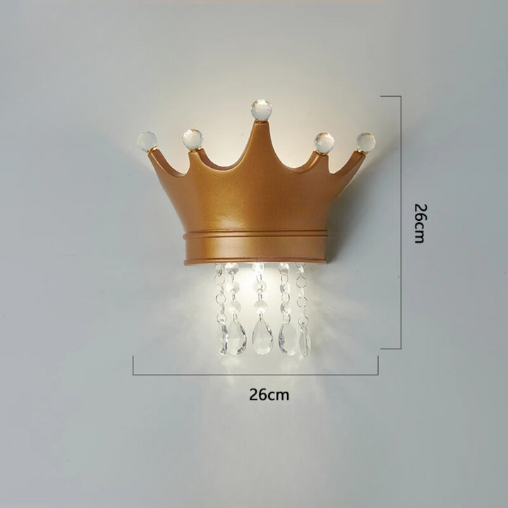 LumiRoyale™ – Éclairage Mural en Forme de Couronne