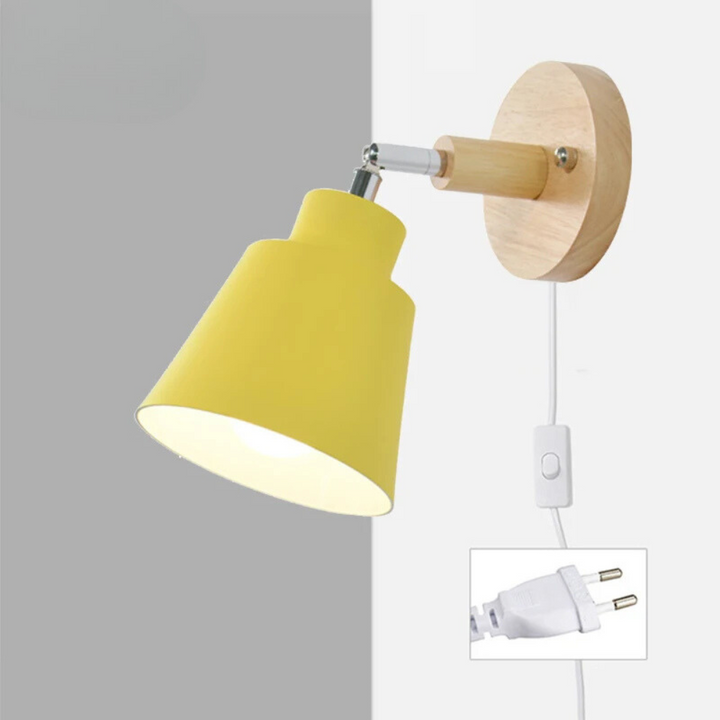 Luminordik™ – Éclairage Mural Bois Naturel & Pratique