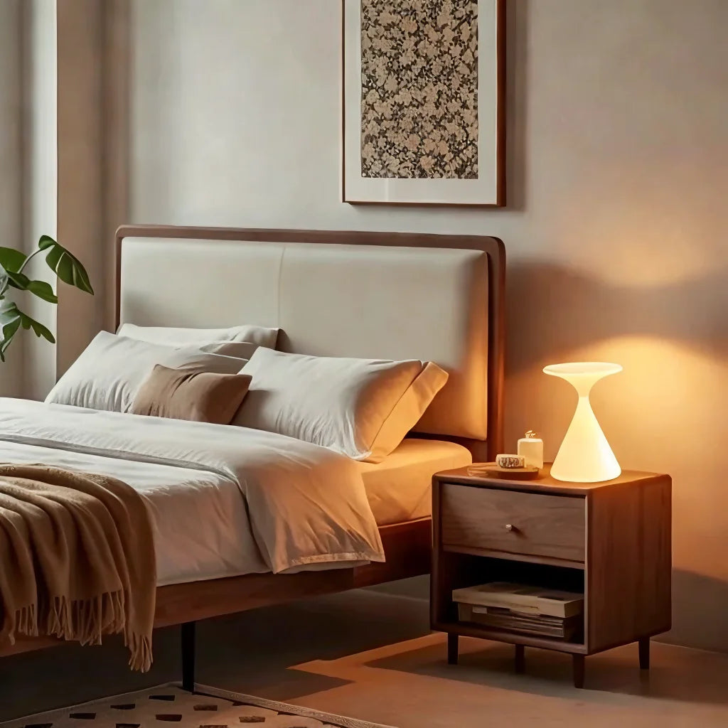 ÉclatSablier™ – Lampe de Table Sculpturale et Élégante