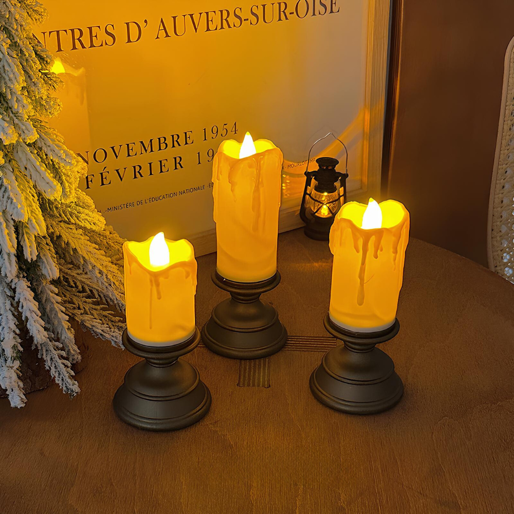 LumaBlocks™ – Bougies en Bloc LED Sans Flamme