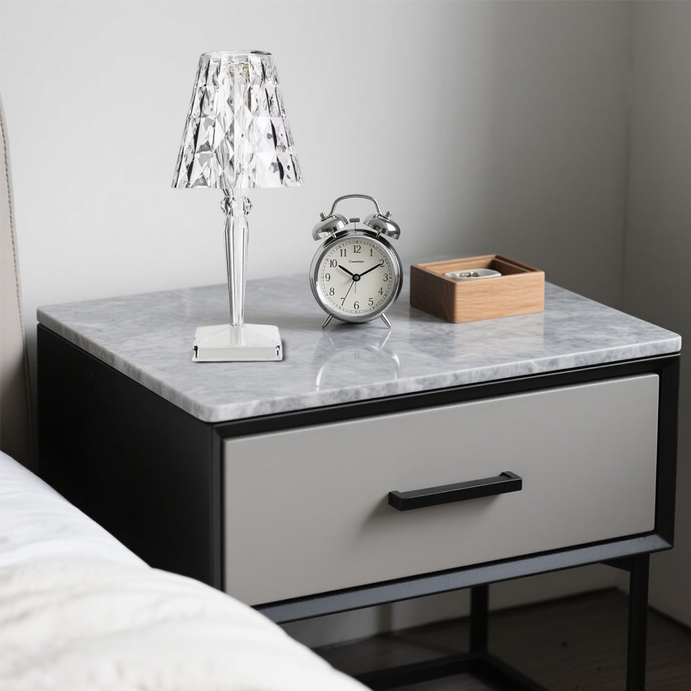 Cristalléa™ – Lampe de Table LED Chic en Cristal