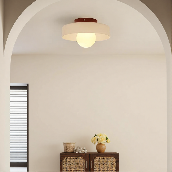 LumiPure™ – Plafonnier Rond Encastré au Design Épuré
