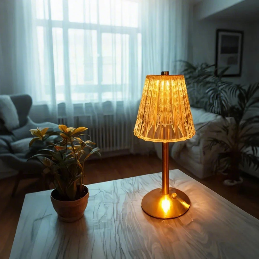 CristalLux™ – Lampe Métal Design Épuré