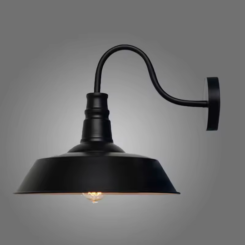 RustikLight™ – Applique Métallique à Interrupteur Intégré