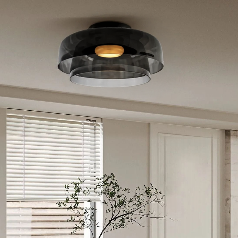 LustreKaléïdo™ – Éclairage de Plafond en Vitrail Créatif